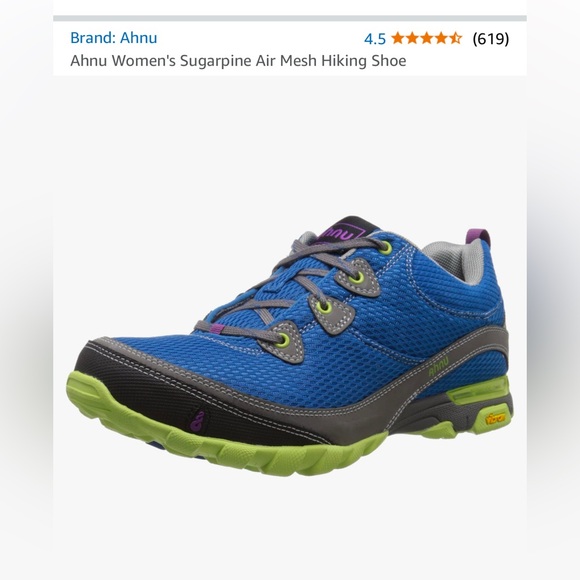 Ahnu Sugarpine Air Mesh Hiking Shoe, Tahoe - Picture 1 of 7